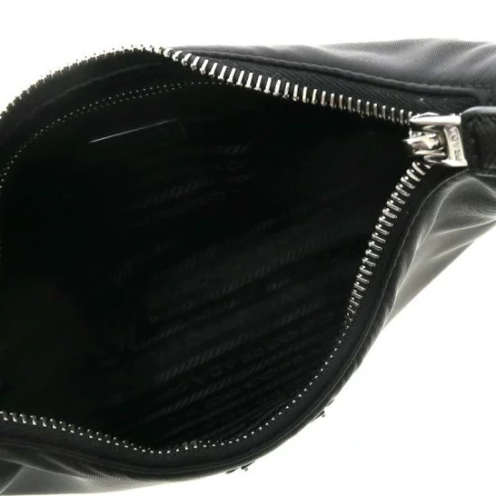 Prada 2005 Bag iconic enameled triangle logo Black - Picture 2 of 9